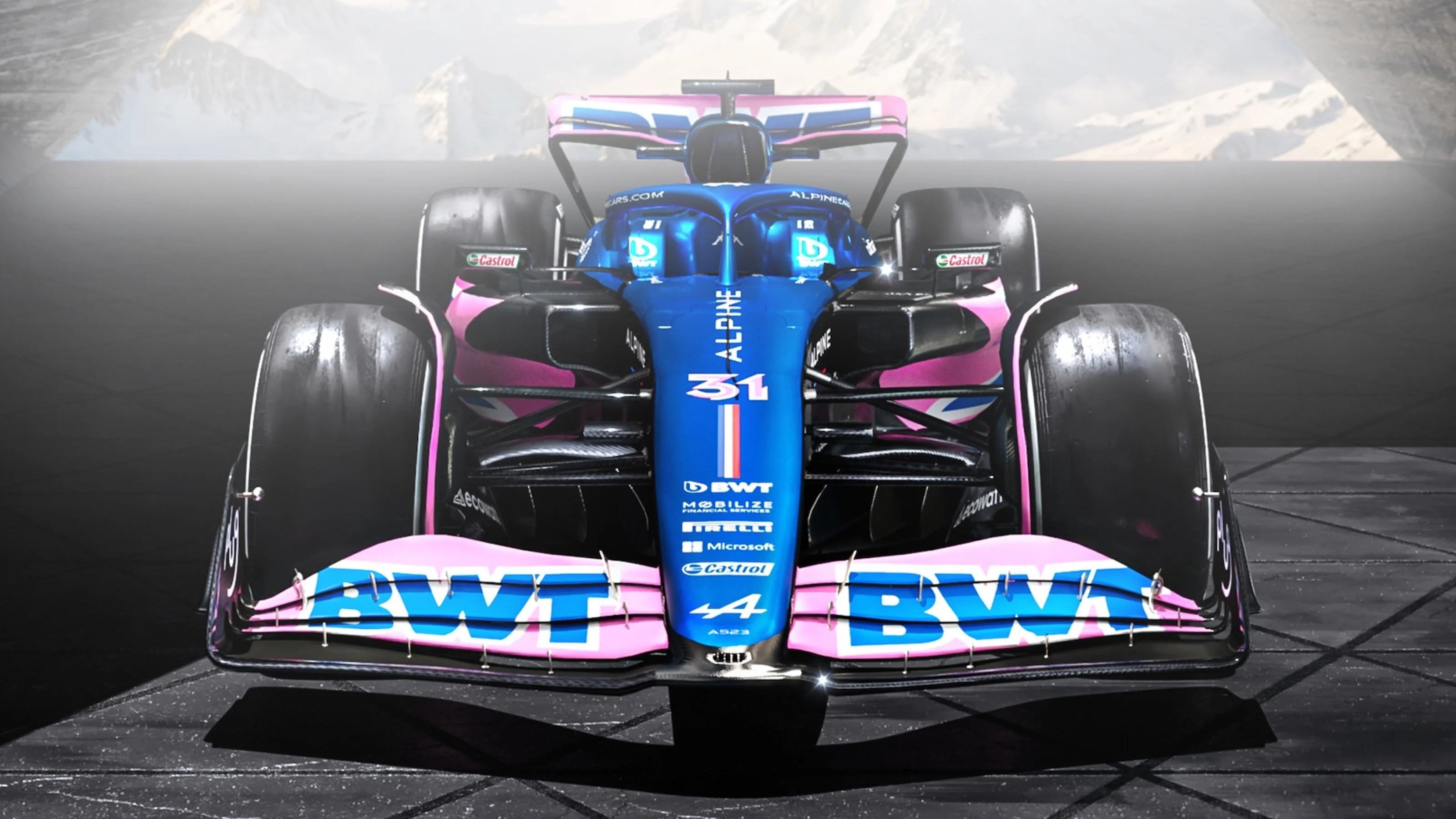 GALLERY: Check out every angle of the A523 F1 car as Alpine reveal